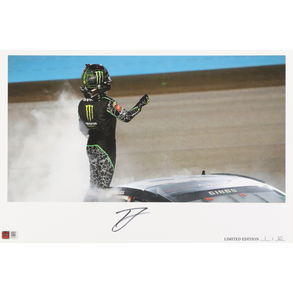 Ty Gibbs Signed LE NASCAR 12x18 Print (PA) at PristineAuction.com Ty Gibbs Signed LE NASCAR 12x18 Print (PA) at PristineAuction.com