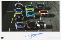 Daniel Suarez Signed LE "2024 Ambetter Health 400 Victory" 12x18 Print (PA) at PristineAuction.com