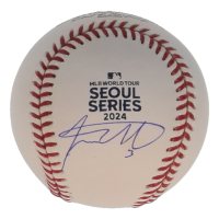 Jackson Merrill Signed OML 2024 Seoul Series Logo Baseball (Beckett) at PristineAuction.com