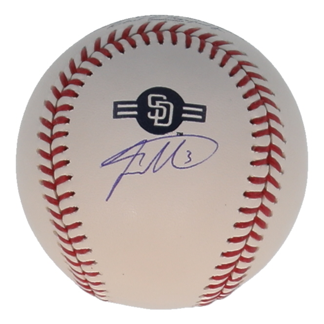 Jackson Merrill Signed OML Padres Logo Baseball (Beckett) at PristineAuction.com Jackson Merrill Signed OML Padres Logo Baseball (Beckett) at PristineAuction.com