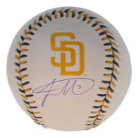 Jackson Merrill Signed OML Padres Logo Baseball (Beckett) at PristineAuction.com