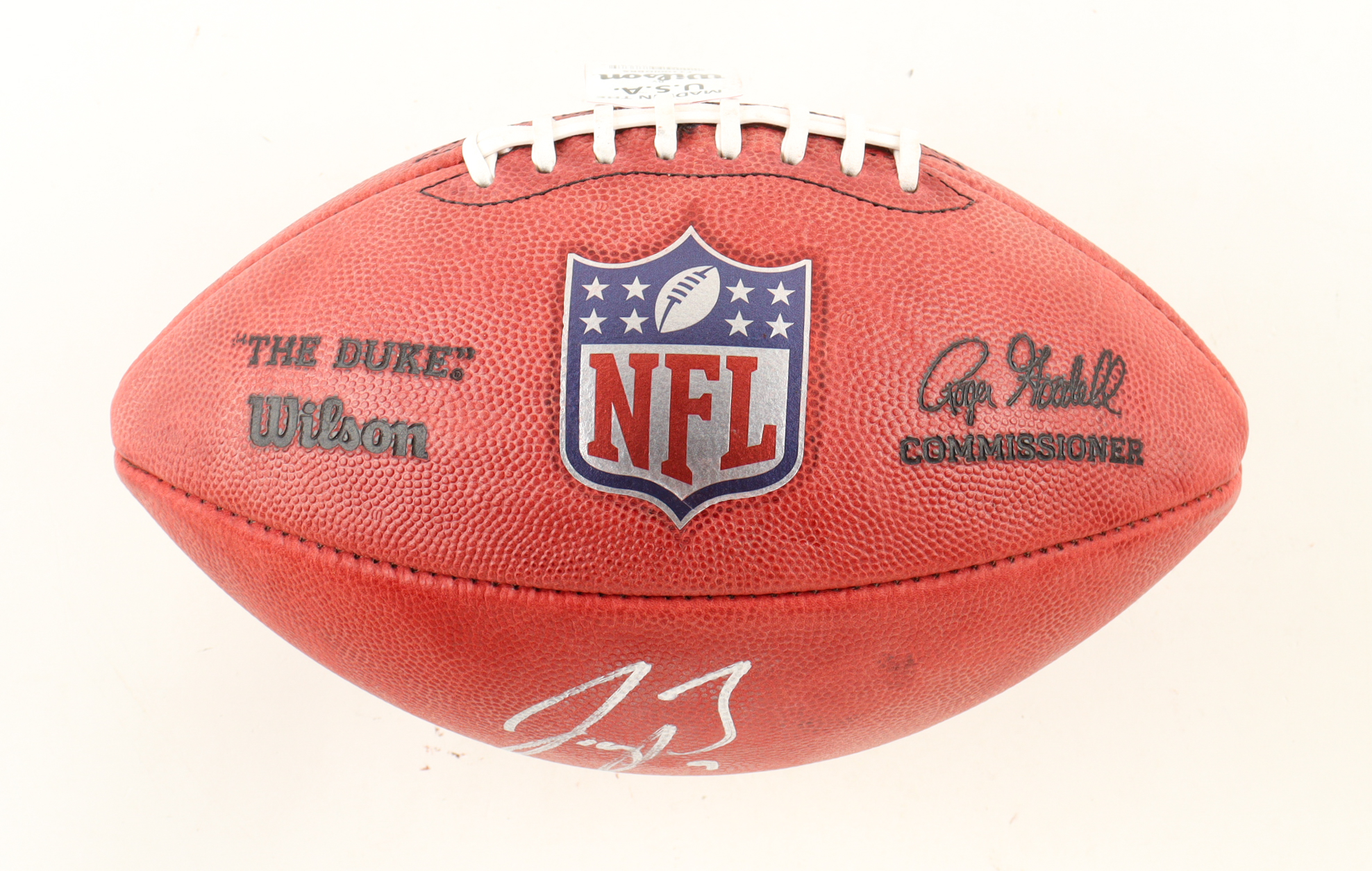Joe Burrow Signed "The Duke" Official NFL Football (Fanatics) at PristineAuction.com Joe Burrow Signed "The Duke" Official NFL Football (Fanatics) at PristineAuction.com
