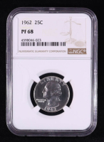 1961 Proof Washington Silver 25¢ (NGC PF68) at PristineAuction.com