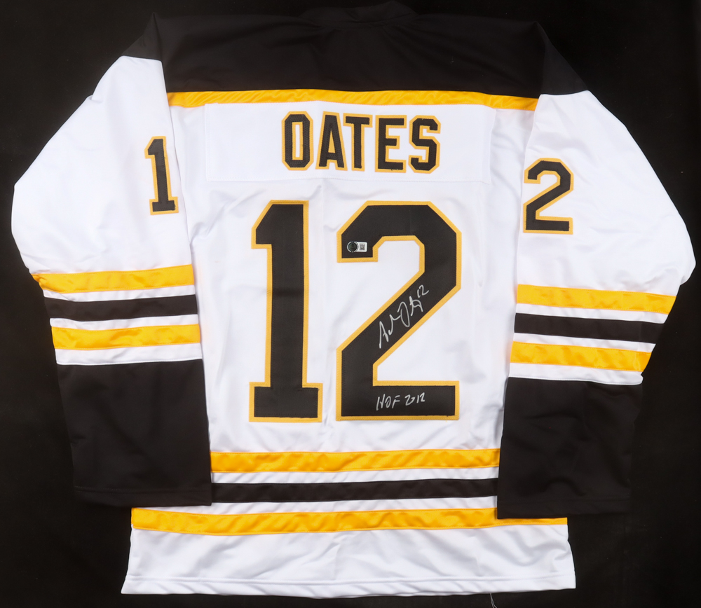 Adam Oates Signed Jersey Inscribed "HOF 2012" (Beckett) at PristineAuction.com Adam Oates Signed Jersey Inscribed "HOF 2012" (Beckett) at PristineAuction.com
