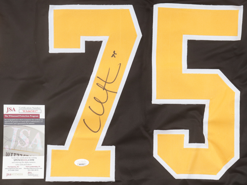 Connor Clifton Signed Jersey (JSA) at PristineAuction.com Connor Clifton Signed Jersey (JSA) at PristineAuction.com