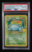 Venosaur 2021 Pokemon Celebrations Classic Coll-Base Set #15 (PSA 10) at PristineAuction.com