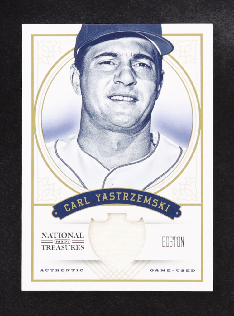 Carl Yastrzemski 2012 Panini National Treasures #73 #23/25 at PristineAuction.com Carl Yastrzemski 2012 Panini National Treasures #73 #23/25 at PristineAuction.com