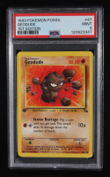Geodude 1999 Pokemon Fossil 1st Edition #47 (PSA 9) at PristineAuction.com