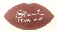 Joe Theismann Signed NFL Football Inscribed "83 MVP" (Schwartz) at PristineAuction.com