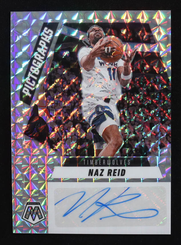 Naz Reid 2024-25 Panini Mosaic Pictographs Mosaic #3 | Pristine Auction