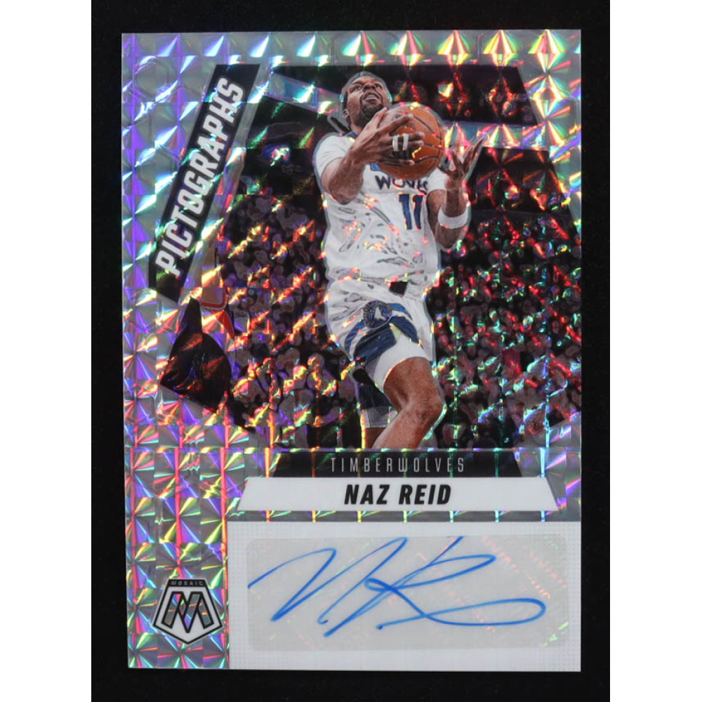 Naz Reid 2024-25 Panini Mosaic Pictographs Mosaic #3 at PristineAuction.com