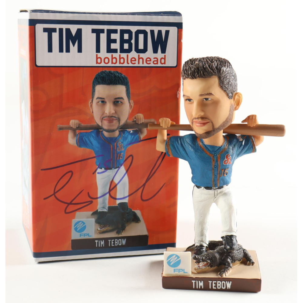 Tim Tebow Signed FPL Mets Bobblehead (Tebow) at PristineAuction.com