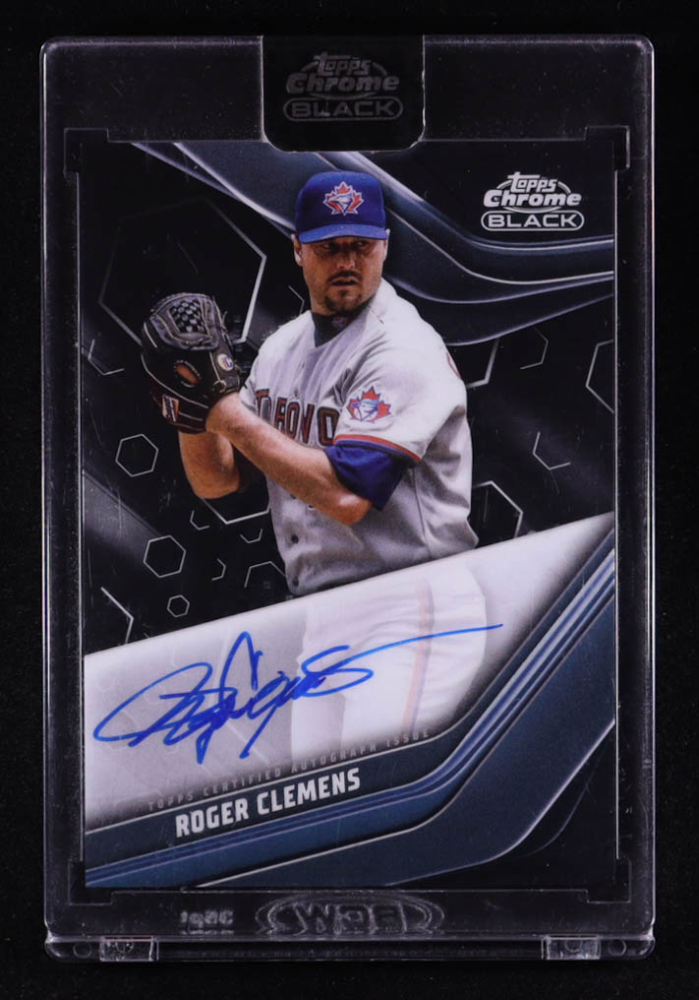 Roger Clemens 2023 Topps Chrome Black Autographs #CBARC