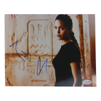 Angelina Jolie Signed "Lara Croft: Tomb Raider" 8x10 Photo (ACOA) at PristineAuction.com