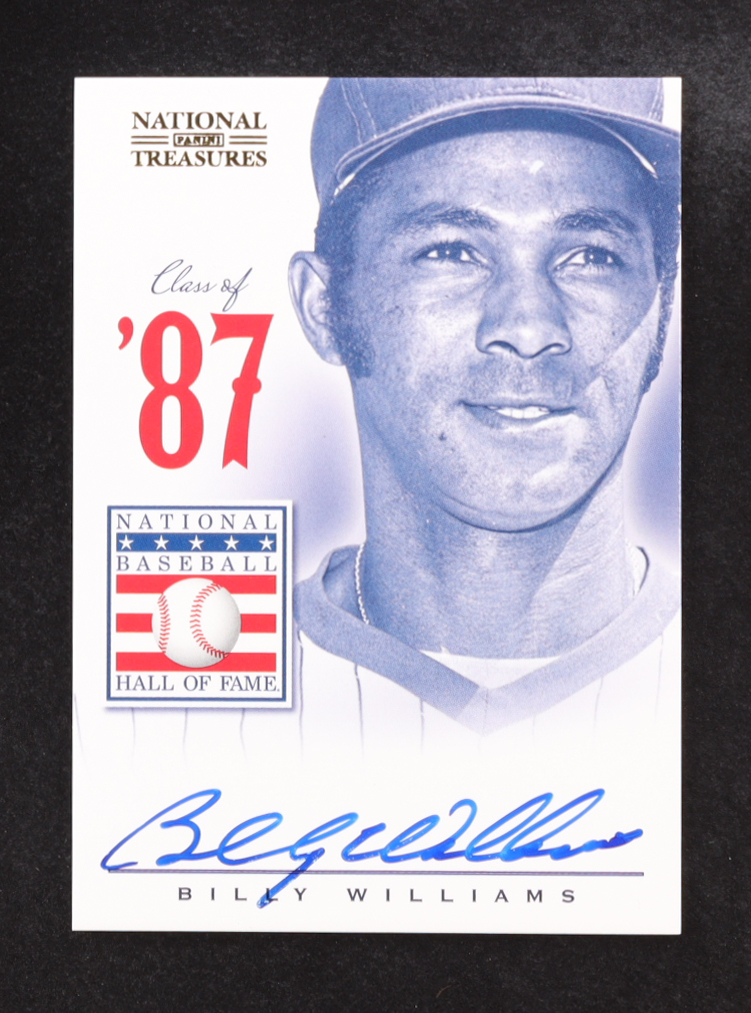 Billy Williams 2012 Panini National Treasures HOF Class of Signatures #13 #10/25 at PristineAuction.com Billy Williams 2012 Panini National Treasures HOF Class of Signatures #13 #10/25 at PristineAuction.com