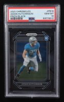 Aidan Hutchinson 2022 Panini Chronicles Prizm Black #PB16 RC (PSA 10) at PristineAuction.com