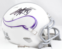 Adrian Peterson Signed Vikings Alternate Speed Mini Helmet (Beckett) at PristineAuction.com