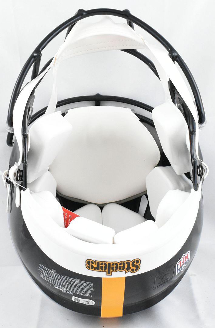 T.J. Watt Signed Steelers Full-Size Authentic On-Field Speed Helmet (Beckett) at PristineAuction.com T.J. Watt Signed Steelers Full-Size Authentic On-Field Speed Helmet (Beckett) at PristineAuction.com