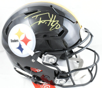 T.J. Watt Signed Steelers Full-Size Authentic On-Field Speedflex Helmet (Beckett) at PristineAuction.com