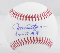 Rollie Fingers Signed OML Baseball Inscribed "74 WS MVP" (Beckett) at PristineAuction.com