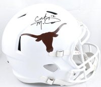 Colt McCoy Signed Texas Longhorns Full-Size Speed Helmet (Beckett) at PristineAuction.com