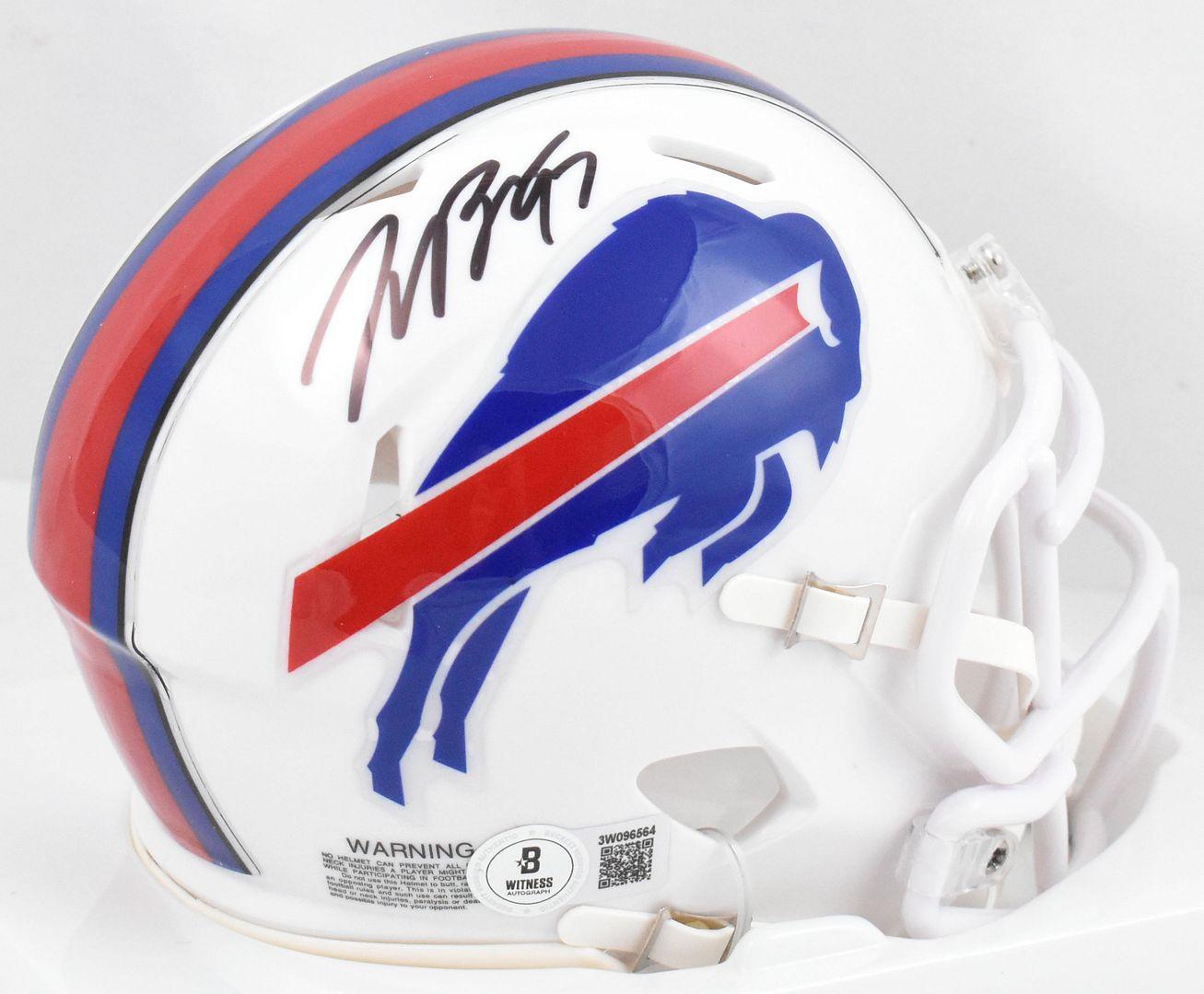 Joey Bosa Signed Bills Speed Mini Helmet (Beckett) at PristineAuction.com Joey Bosa Signed Bills Speed Mini Helmet (Beckett) at PristineAuction.com