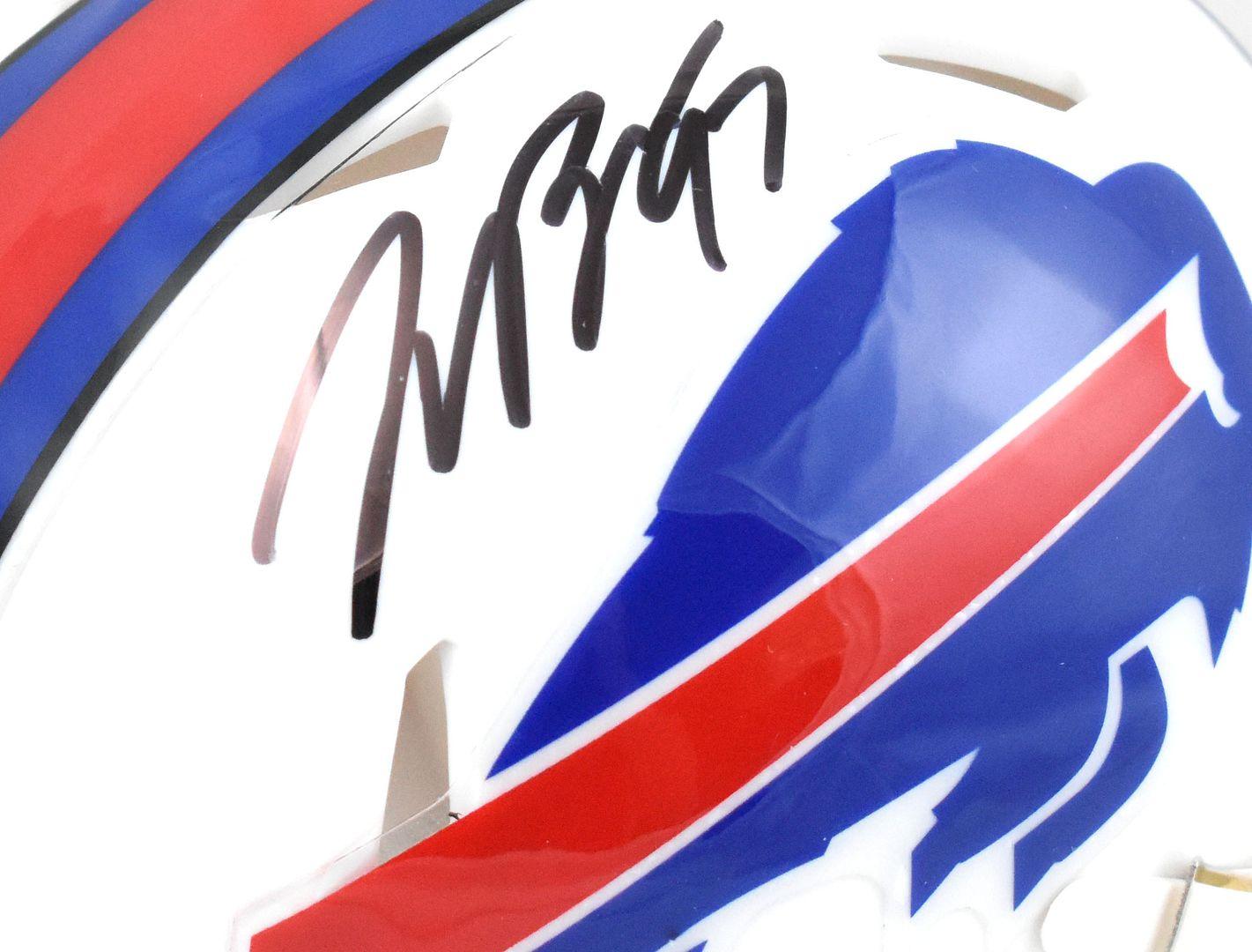 Joey Bosa Signed Bills Speed Mini Helmet (Beckett) at PristineAuction.com Joey Bosa Signed Bills Speed Mini Helmet (Beckett) at PristineAuction.com