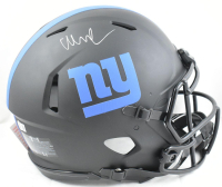 Abdul Carter Signed Giants Full-Size Authentic On-Field Eclipse Alternate Speed Helmet (Beckett) at PristineAuction.com