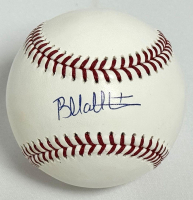 Brice Matthews Signed OML Baseball (Tristar) at PristineAuction.com