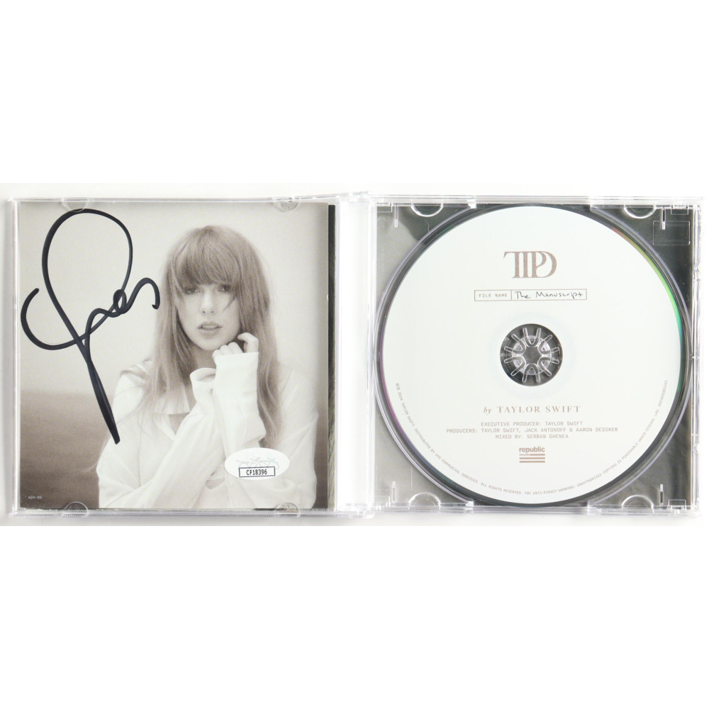 Taylor Swift Signed "The Tortured Poets Department" CD Album Insert With Disc (JSA) at PristineAuction.com