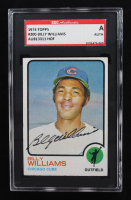 Billy Williams Signed 1973 Topps #200 (SGC Authentic) at PristineAuction.com