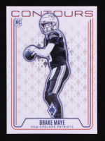 Drake Maye 2024 Panini Phoenix Contours #12 RC at PristineAuction.com