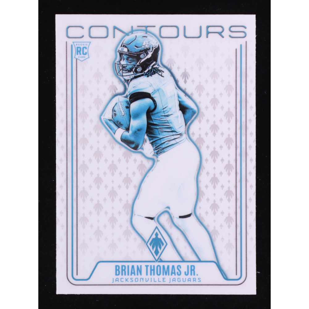 Brian Thomas Jr. 2024 Panini Phoenix Contours #20 RC at PristineAuction.com