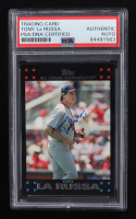 Tony Larussa Signed 2007 Topps #249 MG (PSA Authentic) at PristineAuction.com