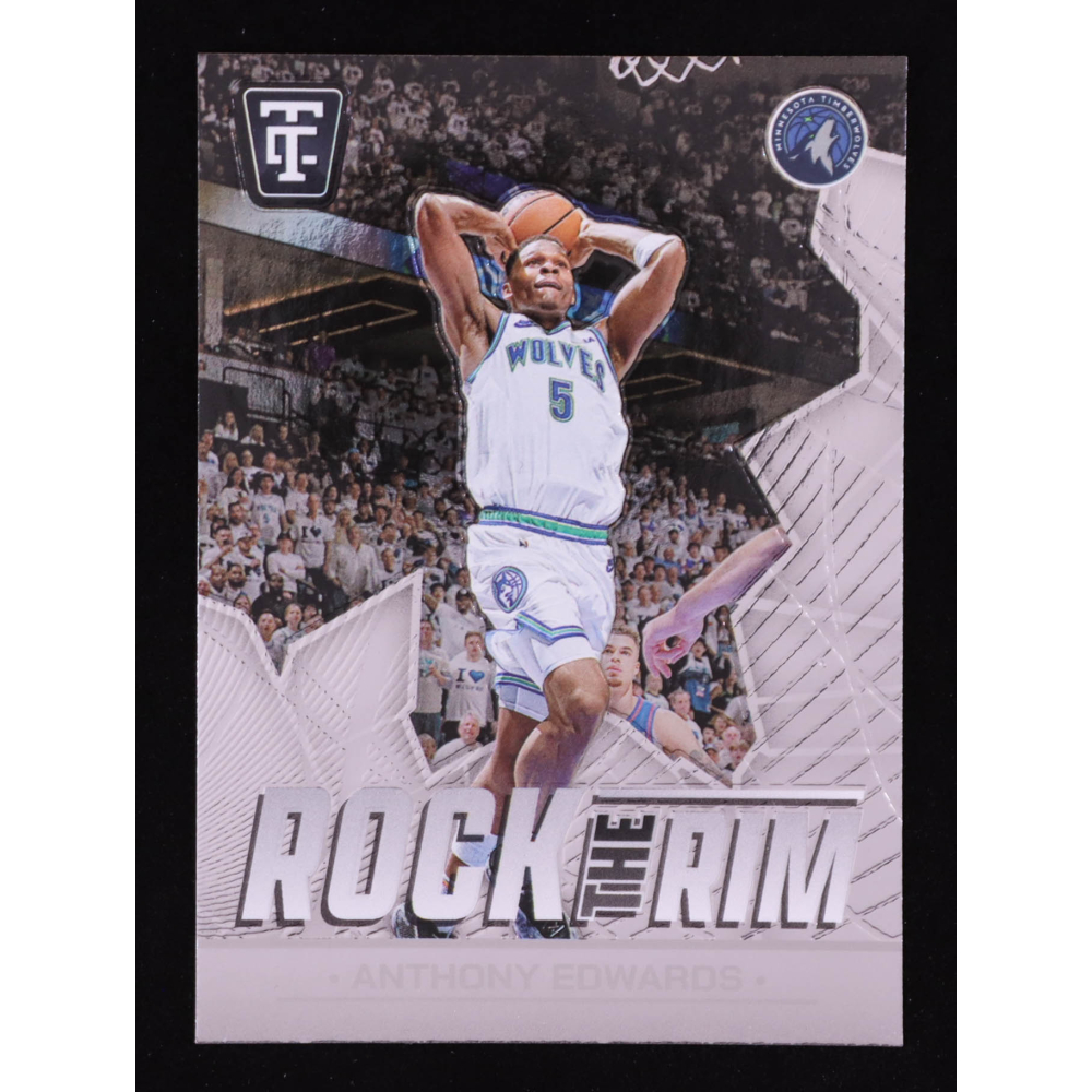 Anthony Edwards 2024-25 Totally Certified Rock the Rim #10 at PristineAuction.com