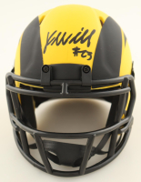Kyren Williams Signed Rams Rave Alternate Speed Mini Helmet (JSA) at PristineAuction.com