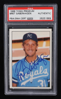 Bret Saberhagen Signed 1986 TCMA Premium #NNO (PSA Authentic) at PristineAuction.com