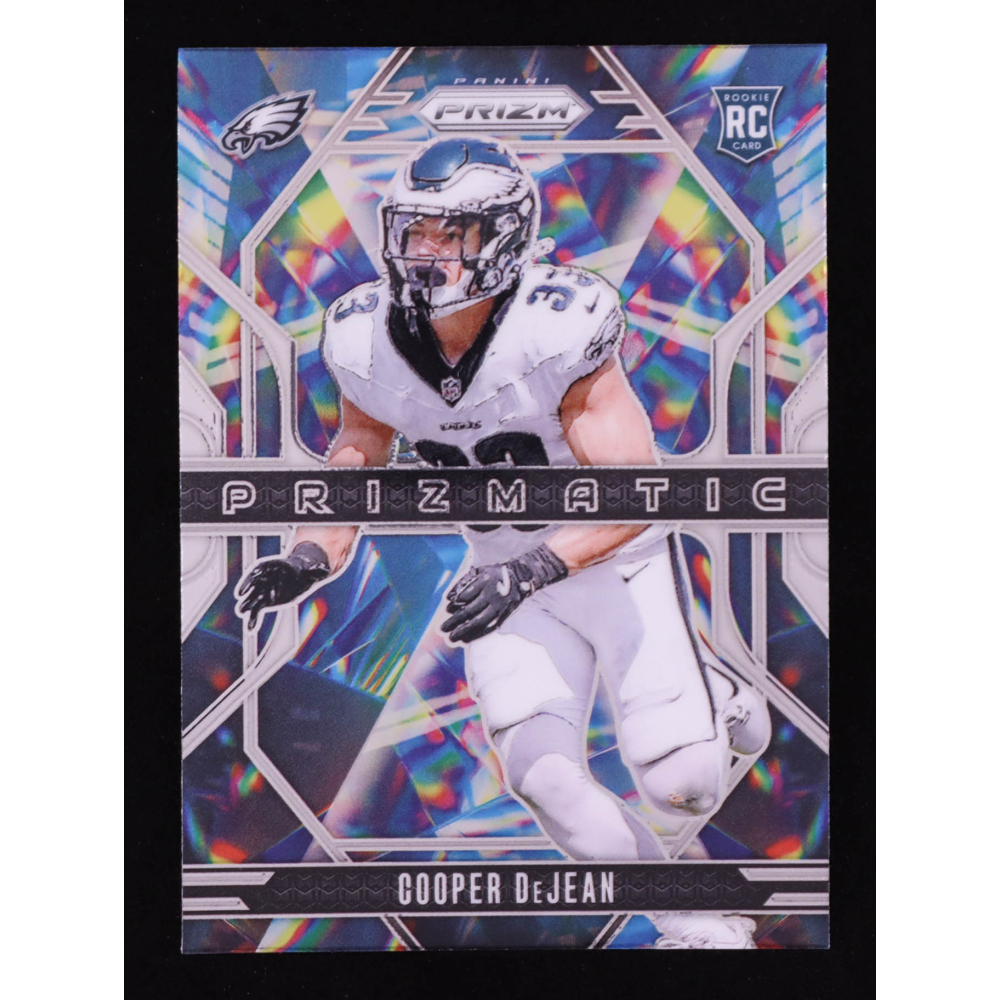 Cooper DeJean 2024 Panini Prizm Prizmatic #6 RC at PristineAuction.com