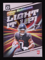 Bijan Robinson 2023 Donruss Optic Light it Up #11 RC at PristineAuction.com