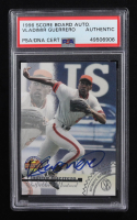 Vladimir Guerrero 1996-97 Score Board Autographed Collection Autographs #18 RC (PSA Authentic) at PristineAuction.com