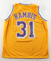 Kurt Rambis Signed Jersey (Beckett) at PristineAuction.com