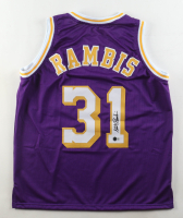Kurt Rambis Signed Jersey (Beckett) at PristineAuction.com