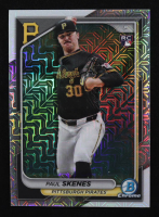 Paul Skenes 2024 Bowman Chrome Mega Box Mojo #31 RC at PristineAuction.com