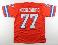 Karl Mecklenburg Signed Jersey Inscribed "Orange Crush" (JSA) at PristineAuction.com