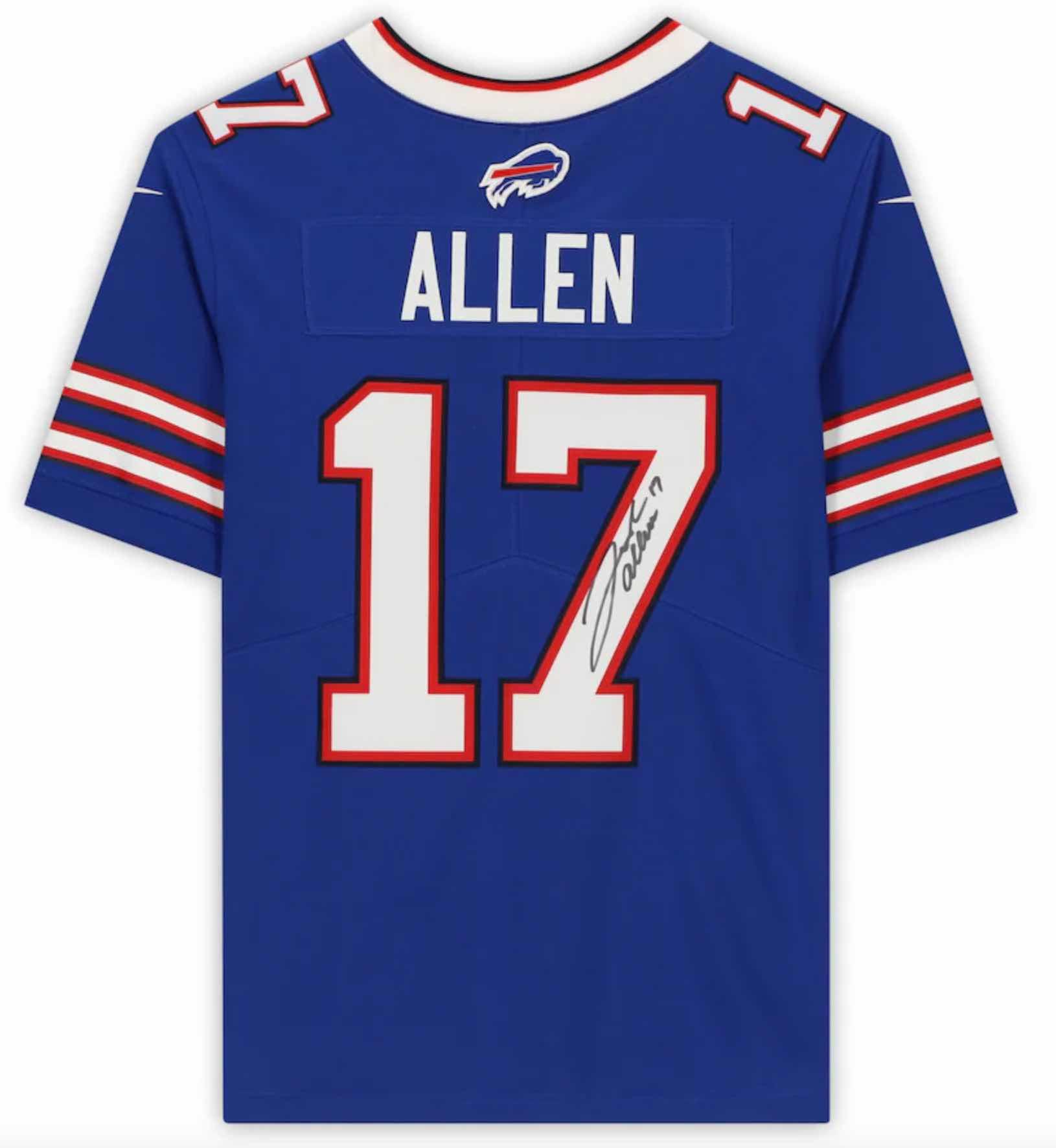 Josh Allen Signed Bills Nike Authentic Jersey (Beckett) at PristineAuction.com Josh Allen Signed Bills Nike Authentic Jersey (Beckett) at PristineAuction.com
