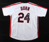 Corbin Bernsen Signed "Major League" Jersey (JSA) at PristineAuction.com