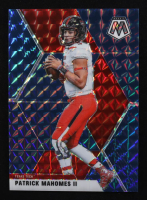 Patrick Mahomes II 2021 Panini Mosaic Draft Picks Mosaic Blue #67 (36/75) at PristineAuction.com