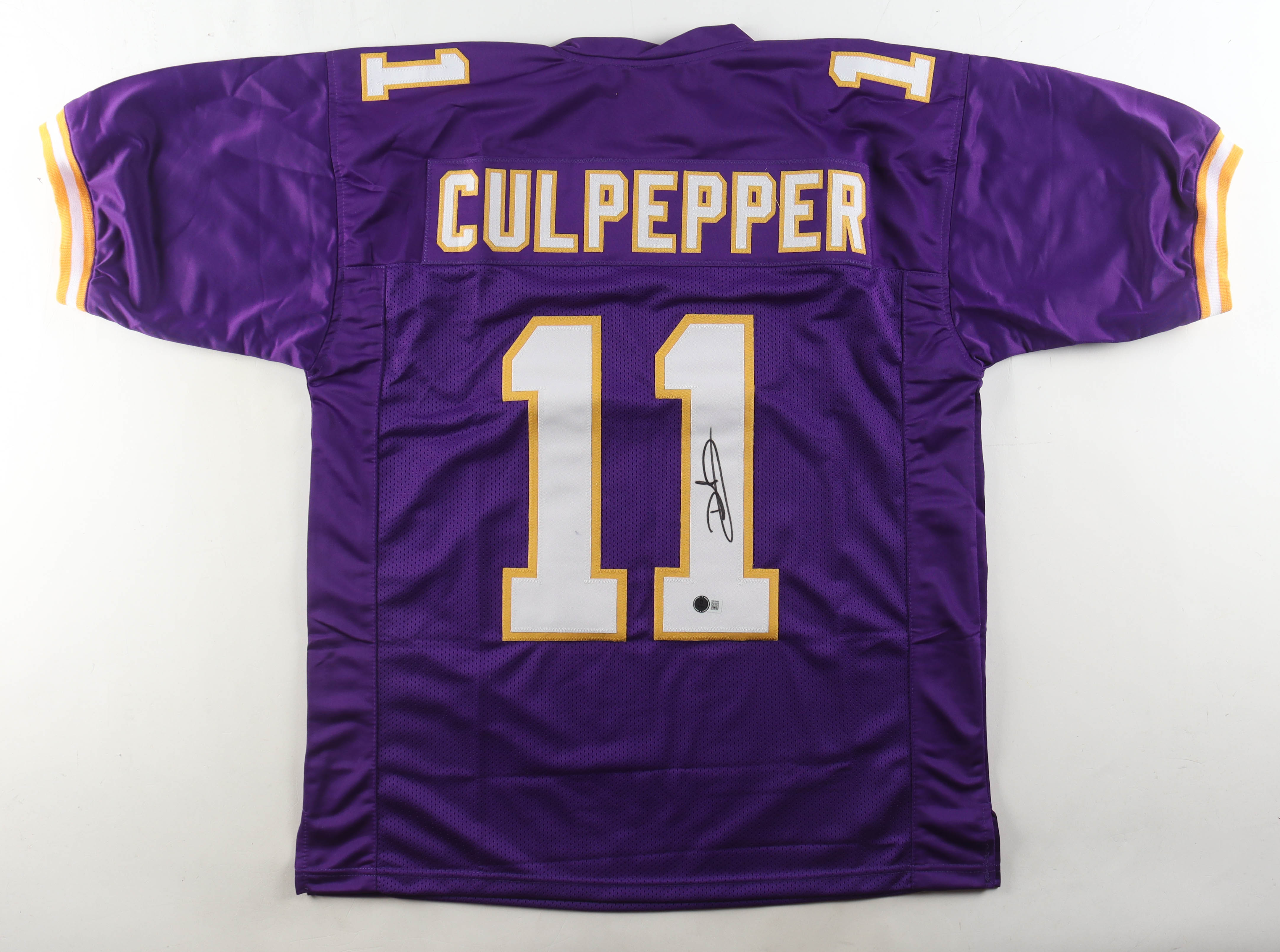 Daunte Culpepper Signed Jersey (Beckett) at PristineAuction.com Daunte Culpepper Signed Jersey (Beckett) at PristineAuction.com