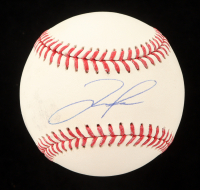 Jose Trevino Signed OML Baseball (Beckett) at PristineAuction.com