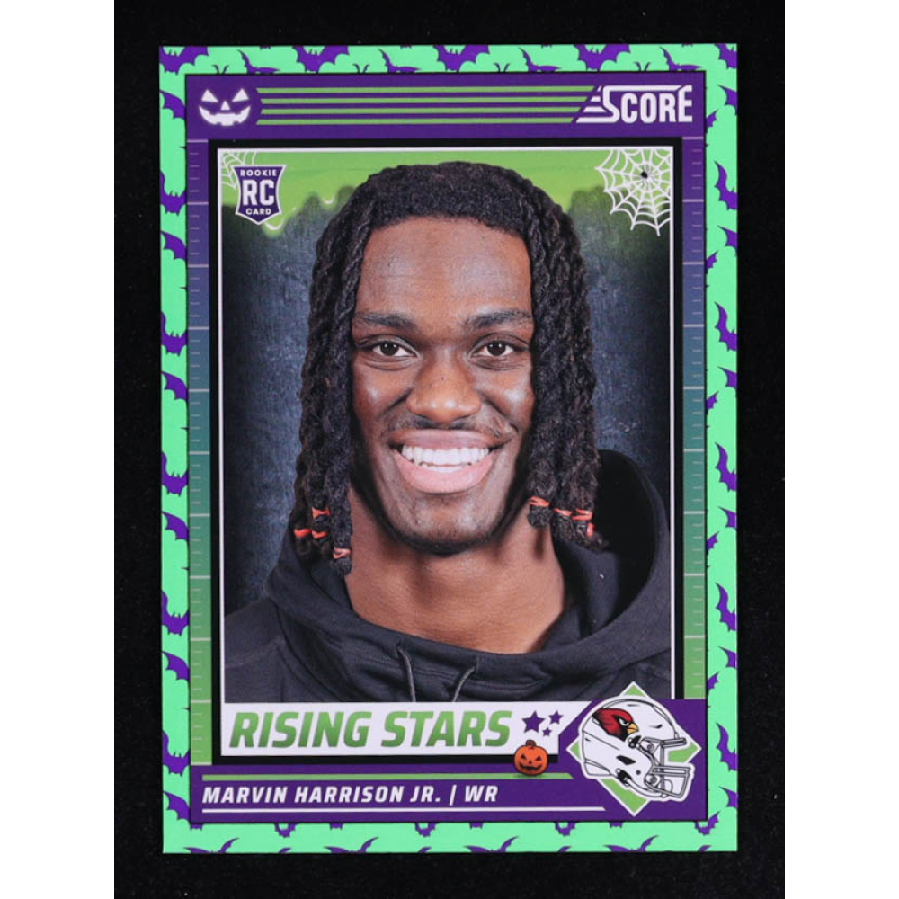 Marvin Harrison Jr. 2024 Score Halloween Rising Stars Bats #38 RC at PristineAuction.com